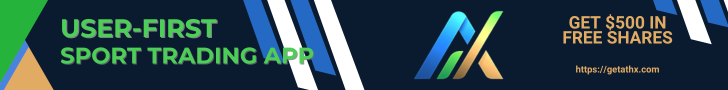 AthX – User-first sport trading. Get $500 in free shares.